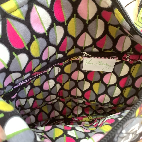 Vera Bradley retired Moon Blooms hipster purse bag crossbody colorful floral - Picture 5 of 7